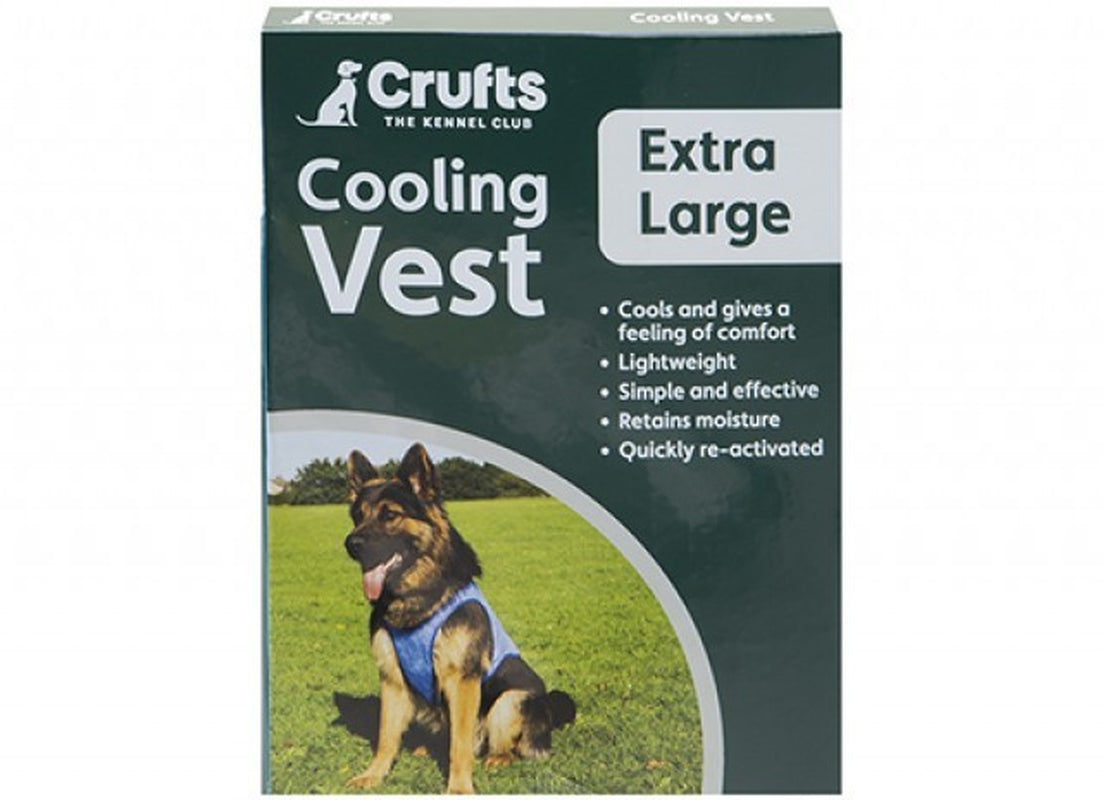 CRUFTS Pets Cooling Gel Mat Sizes for Dogs Cats Summer Pet Cooler Vests Collar