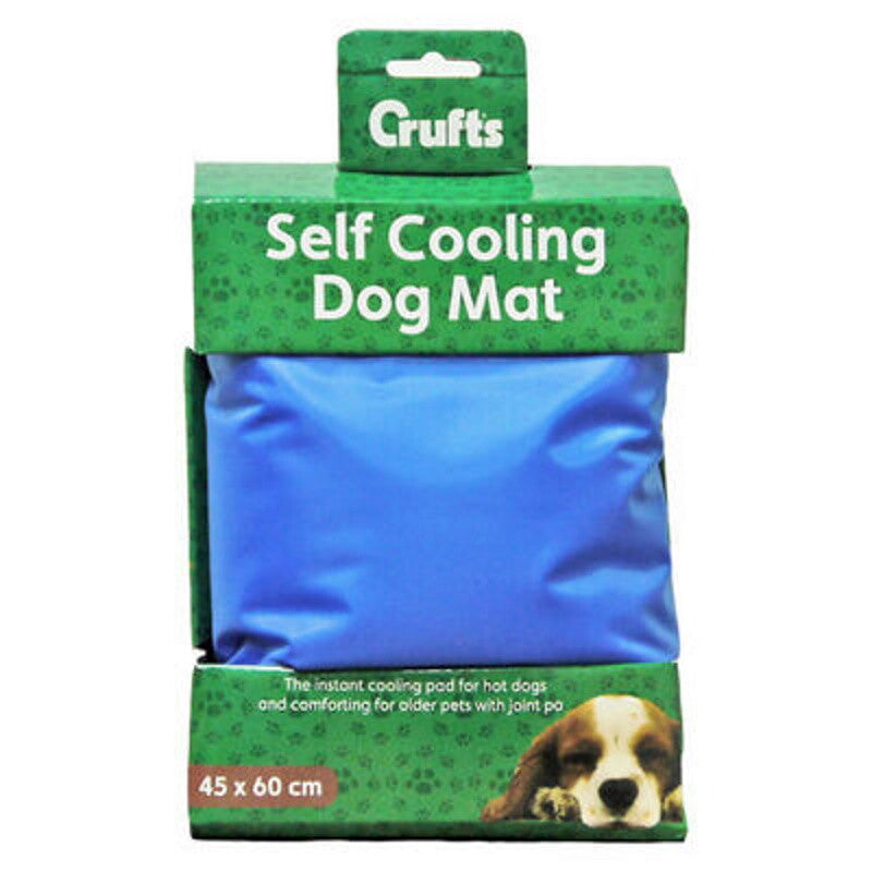CRUFTS Pets Cooling Gel Mat Sizes for Dogs Cats Summer Pet Cooler Vests Collar