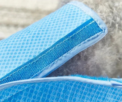 CRUFTS Pets Cooling Gel Mat Sizes for Dogs Cats Summer Pet Cooler Vests Collar
