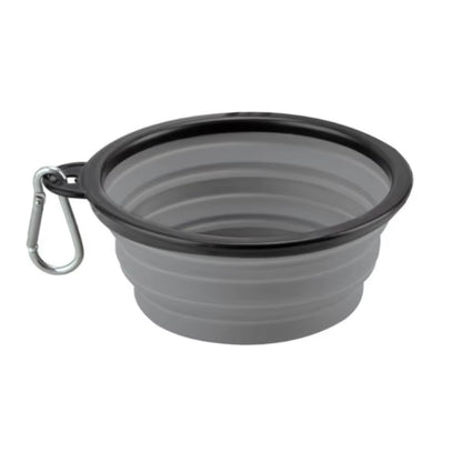 Durable TPR Portable Pet Food Bowl for Cats and Dogs Silicone Collapsible Travel Outdoor Water Food Bowl for Pets
