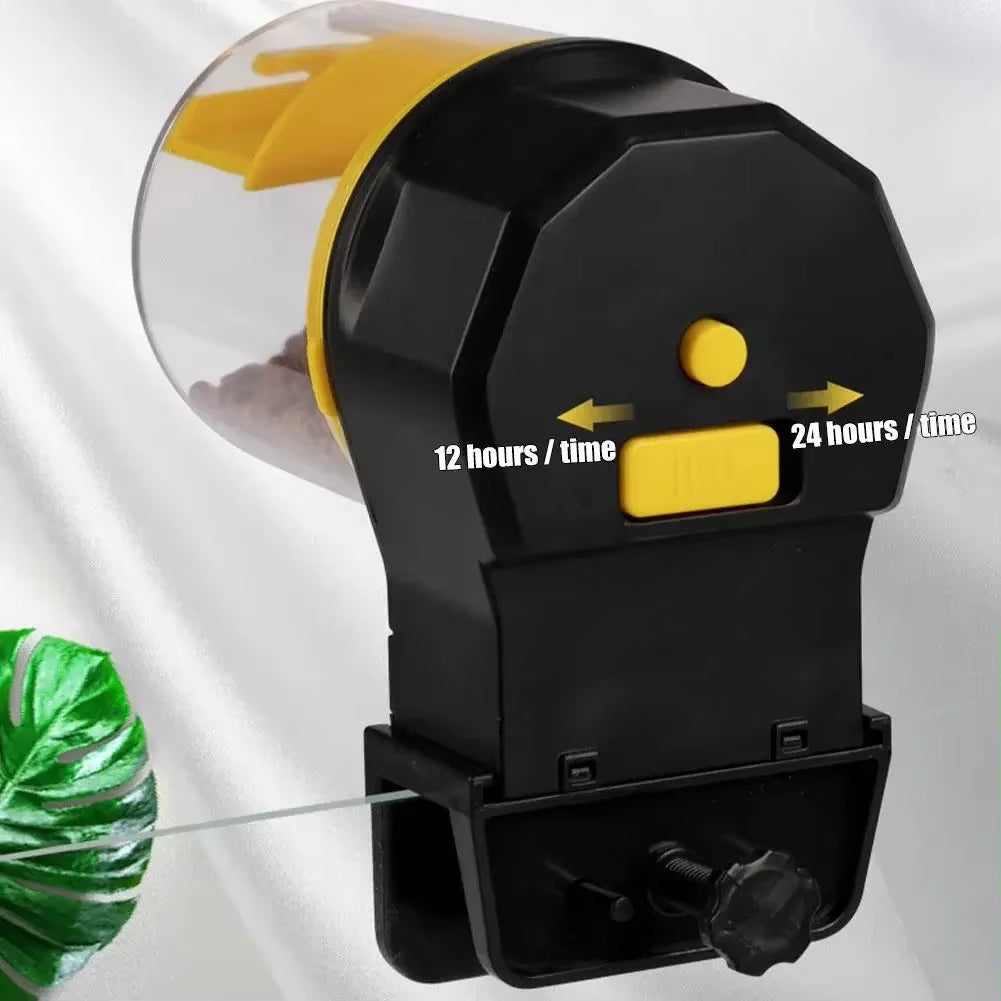 Fish Tank Automatic Feeder Intelligent Timing Automatic Feeder Aquarium Automatic Feeder Large Capacity Fish Feeder Fish Feeder