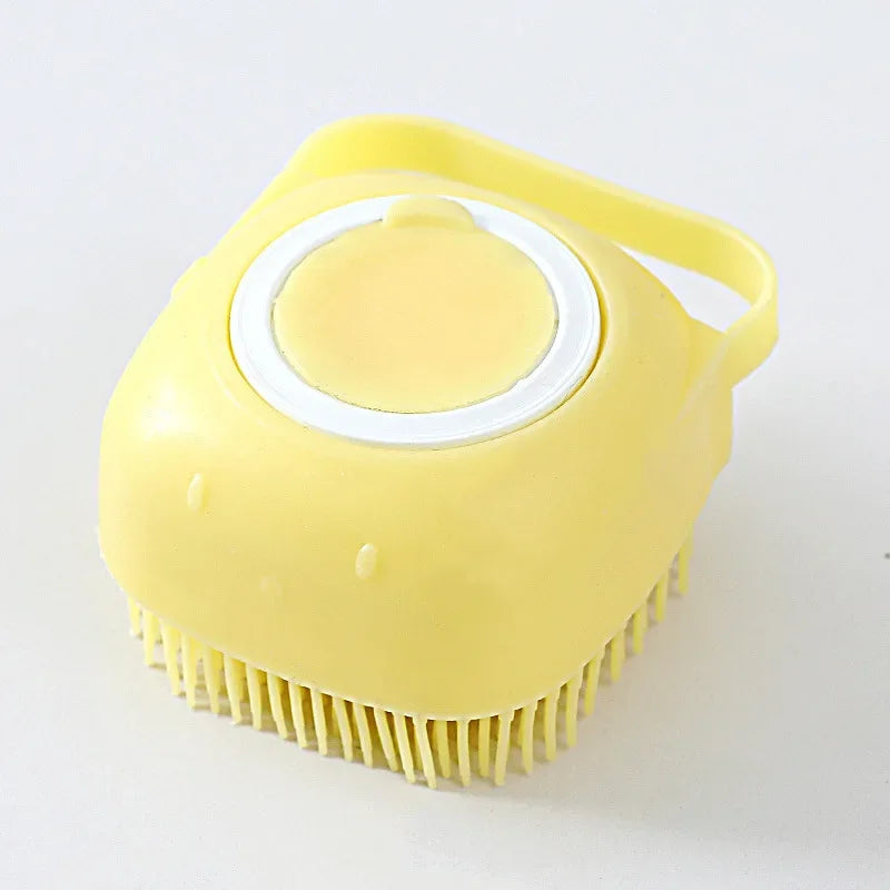 Pet Accessories for Dogs Shampoo Massager Brush Bathroom Puppy Cat Massage Comb Grooming Shower Brush for Bathing Soft Brushes
