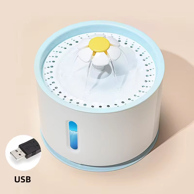 Automatic Cat Water Fountain Pet Bowl Stainless Steel Dog Water Drinking Water Dispenser Feeder Cat Accessories Pet Manufacturer
