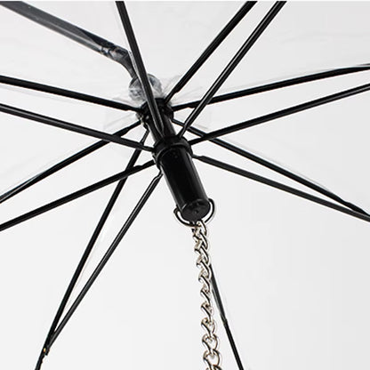 2023 New Pet Umbrella Leash Rainproof Snowproof Dog Umbrella Leash for Small Dogs Steerable Adjustable Doggy Outdoor Umbrella