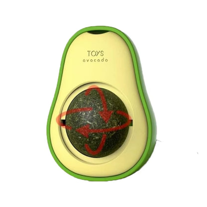 Natural Catnip Healthy Pet Cat Toy Wall Stick-On Ball Cats Teeth Cleaning Catnip Ball Toys Cat Snacks Kitten Cat Catnip Toy