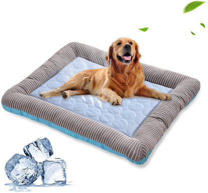 Pet Cooling Ice Silk Mat