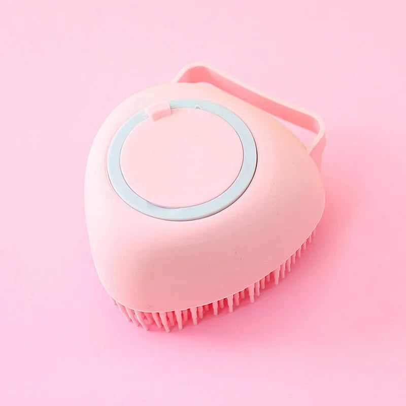 Pet Accessories for Dogs Shampoo Massager Brush Bathroom Puppy Cat Massage Comb Grooming Shower Brush for Bathing Soft Brushes