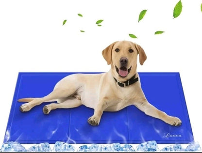 Lauva Dogs Pets Cooling Mat Large 90X50Cm, Pet Cool Self-Refreshin