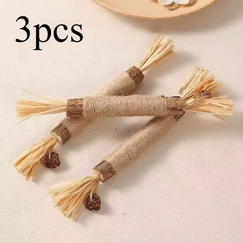 New Cat Toys Teeth Cleaning Bite Prevention Cleaning Teasing Cats Cat Sticks Self Entertainment Pet Supplies Pet Toys Cat Toy