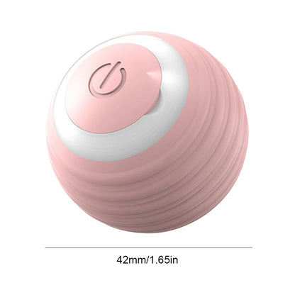 Electronic Pet Dog Toy Plush Doll Ball Talking Pet Bouncing Jump Ball Active Moving Pet Plush Toy Bite Resistant Interactive Toy