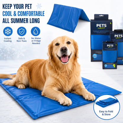 Pressure-Cooled Gel Pet Mat