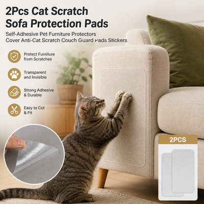 Cat Sofa Scratch Protector Pads 2-Pack