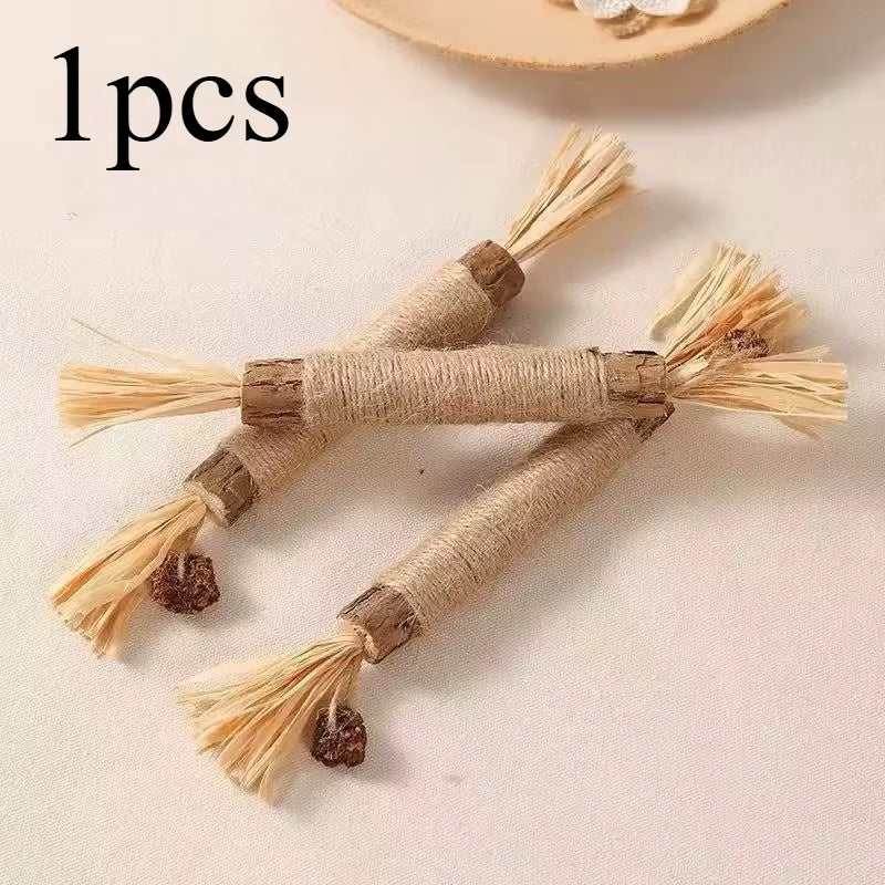 New Cat Toys Teeth Cleaning Bite Prevention Cleaning Teasing Cats Cat Sticks Self Entertainment Pet Supplies Pet Toys Cat Toy