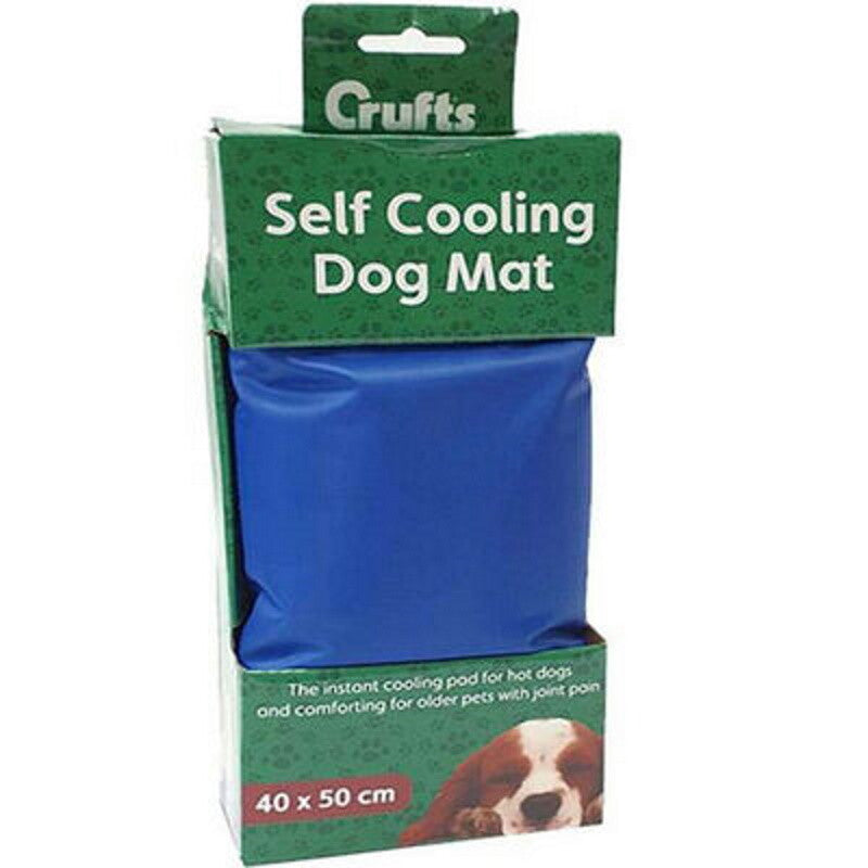 CRUFTS Pets Cooling Gel Mat Sizes for Dogs Cats Summer Pet Cooler Vests Collar