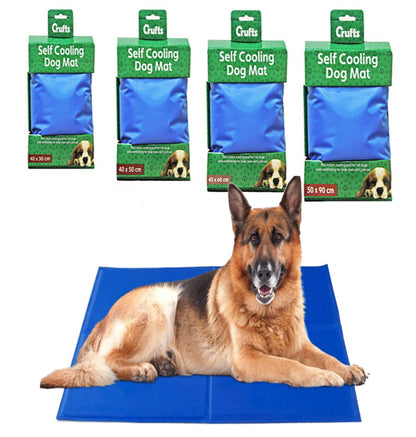 CRUFTS Pets Cooling Gel Mat Sizes for Dogs Cats Summer Pet Cooler Vests Collar