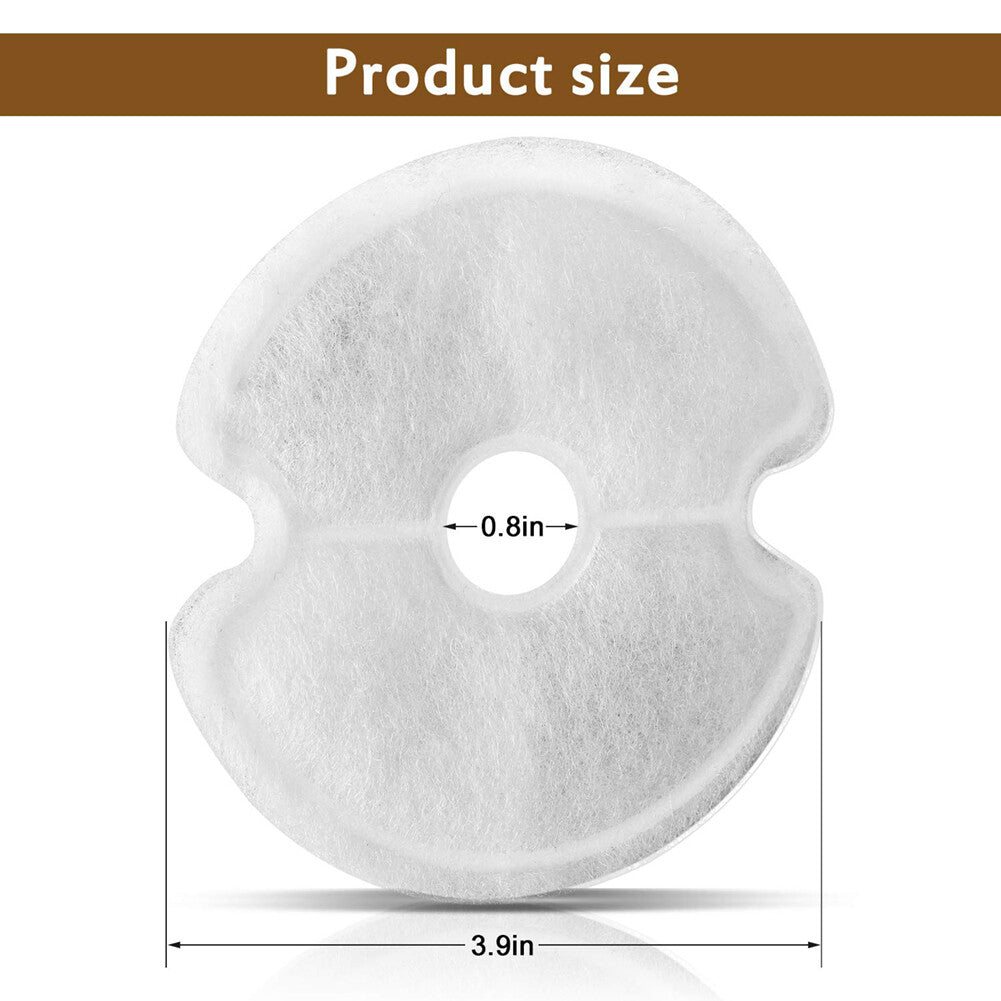 2L Cat Water Fountain Drinking Automatic Pet Dispenser Activated Carbon Filter