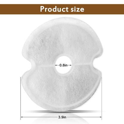 2L Cat Water Fountain Drinking Automatic Pet Dispenser Activated Carbon Filter