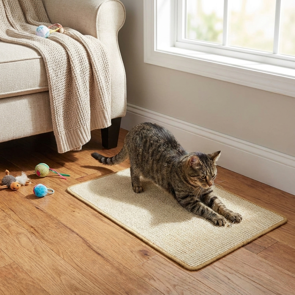 Sisal Cat Scratching Mat 2-Pack