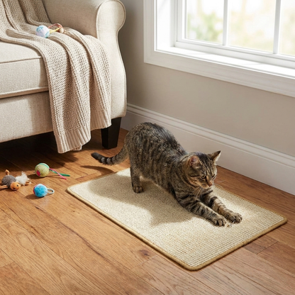 Sisal Cat Scratching Mat 2-Pack