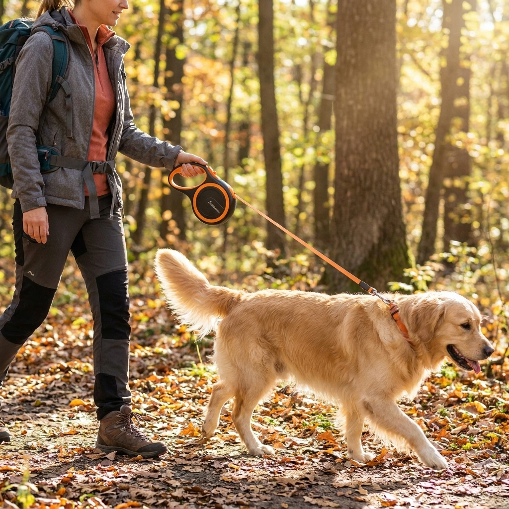 Retractable Dog Lead Extending Leash