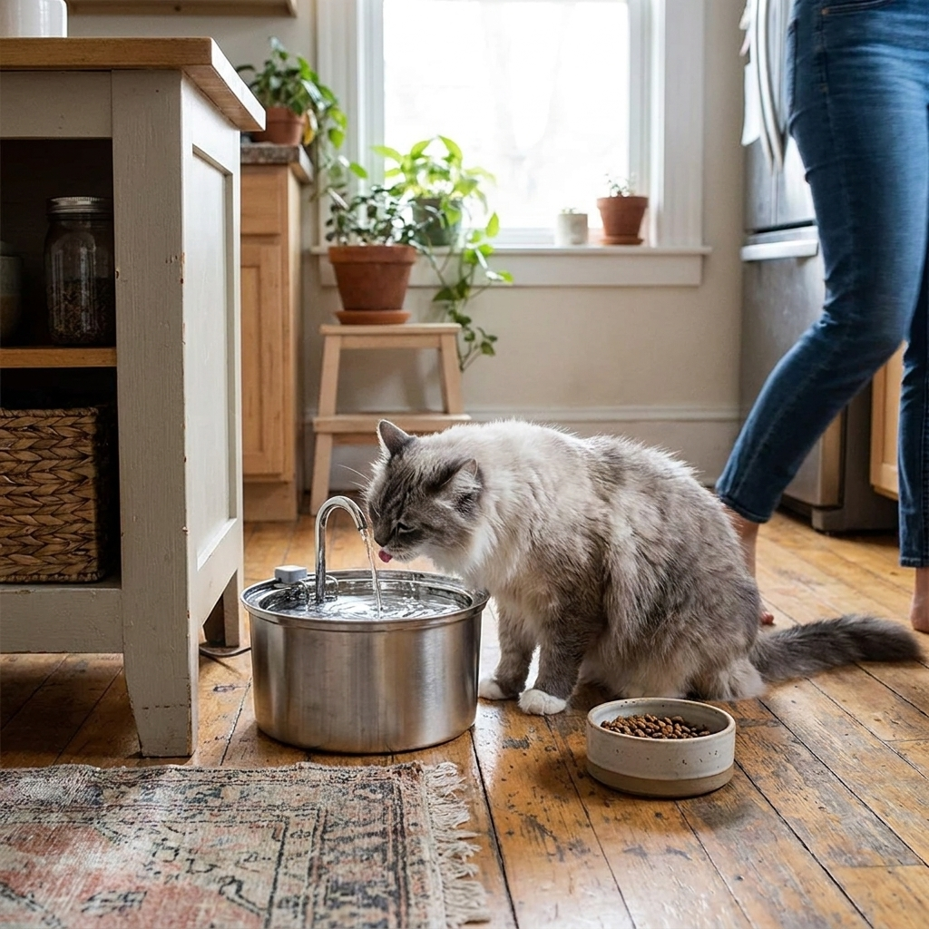 Stainless Steel Dog Bowl Large Non Slip Metal 2 Pack