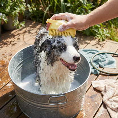Pet Dog Shampoo Brush Cat Massage Comb
