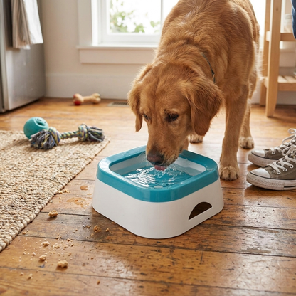 Anti-Splash Water Bowl for Dogs 1L