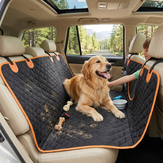 Hard Bottom Back Seat Extender for Dogs