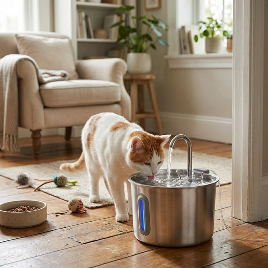 Cat Fountain Stainless Steel 2.2L