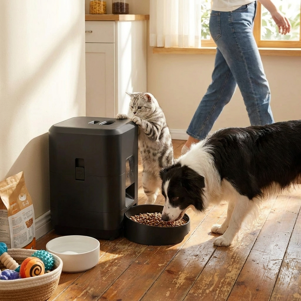 Pet Intelligent Timing Quantitative Remote Feeder