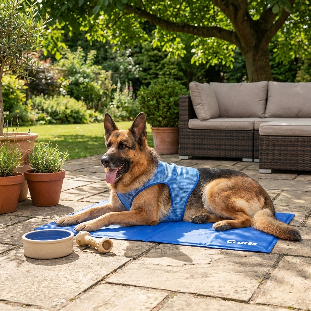 CRUFTS Pets Cooling Gel Mat Dogs Cats Summer